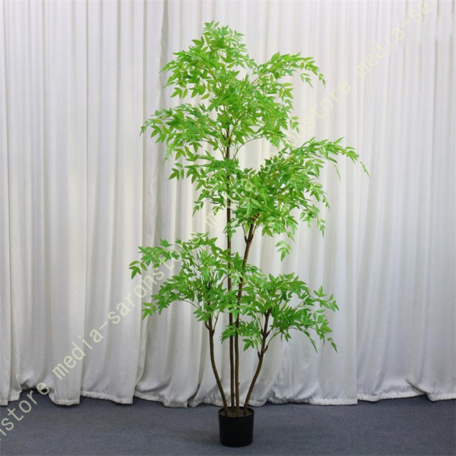 イオニアバンブー 観葉植物 フェイクグリーン 人工観葉植物 人工バンブー 竹の木 フェイクグリーン 盆栽 造花 お