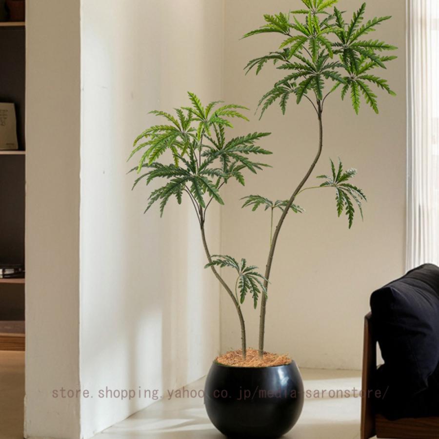 シェフレラ 大型 人工観葉植物 人工ツリー 緑 フェイクグリーン ギフト
