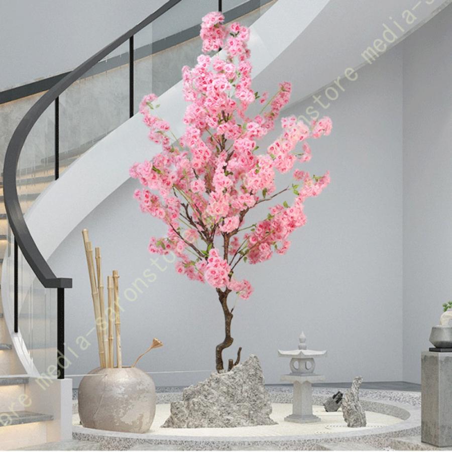 フェイクグリーン 桜の木 桜の花 人工観葉植物 フェイク 造花 屋内