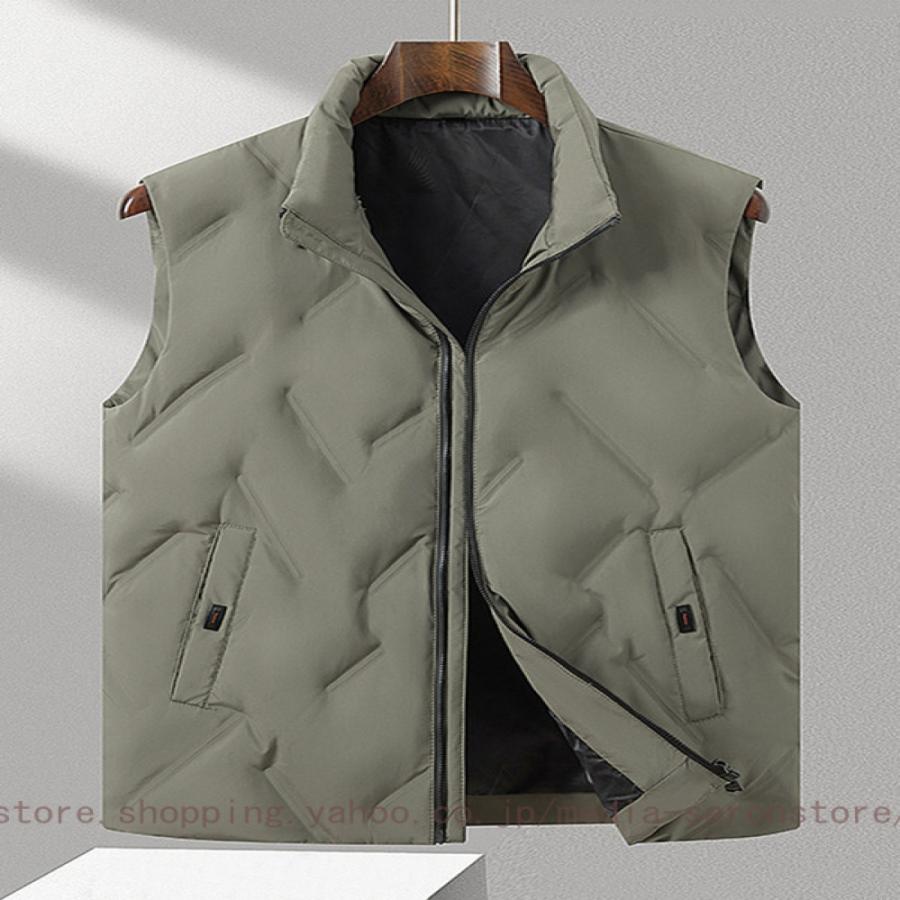 ゴルフ ダウンベスト メンズ ジャケット 保温 撥水 ベスト アウター