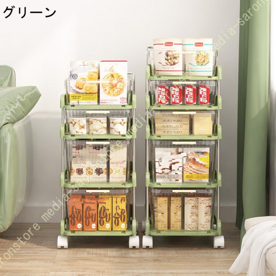 ラタン風 ランドリーチェスト スリム 隙間収納 キャスター付き おしゃれ 脱衣所 洗面所 タオル 洗剤 薄型 カゴ付き 収納ワゴン キッチン 台所 カート_6