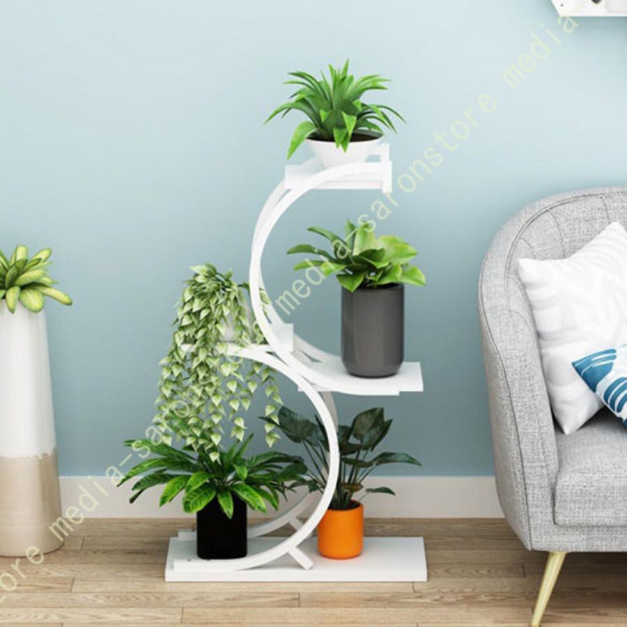 フラワースタンド ガーデンラック 植物スタンド 室内 観葉植物スタンド 4段金属花台 おしゃれ 花台 立体感 盆栽棚 植物棚 フラワーラック 置物ラック_21