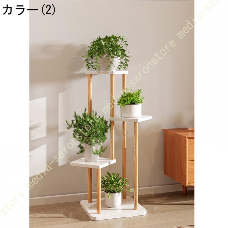 フラワースタンド 室内 木製 ガーデンラック プランタースタンド 観葉