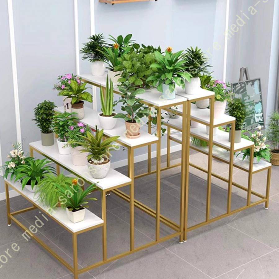 植物収納スタンド　植物棚　収納ラック　バスケット　プランター棚　など プランタースタンド 植物ラック 植物棚 フラワースタンド 園芸ラック 4