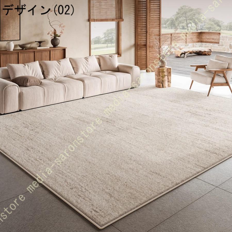 カーペット 吸湿 じゅうたん 洗える ラグ 絨毯 ラグマット 2畳 1畳 防ダニ センターカーペット かわいい 抗菌 消臭 和風ラグ 滑り止め付き ふわふわ おしゃれ_11