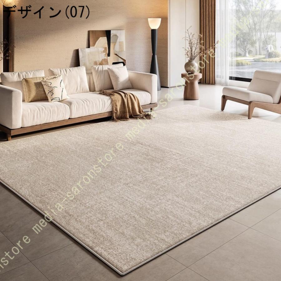 カーペット 吸湿 じゅうたん 洗える ラグ 絨毯 ラグマット 2畳 1畳 防ダニ センターカーペット かわいい 抗菌 消臭 和風ラグ 滑り止め付き ふわふわ おしゃれ_16