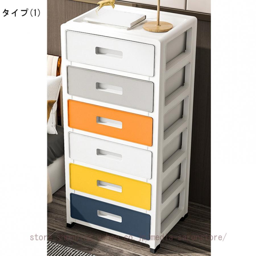 チェスト タンス 収納チェスト キャスター付き 収納ボックス 引き出し付き 収納ケース 収納棚 クローゼット PP製 多機能 おしゃれ 衣類収納 リビング 部屋_7