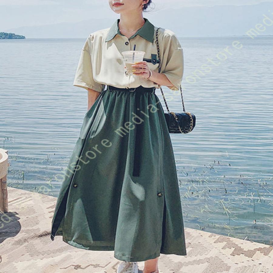 ロング ワンピース レディース きれいめ マキシワンピース 森ガール 