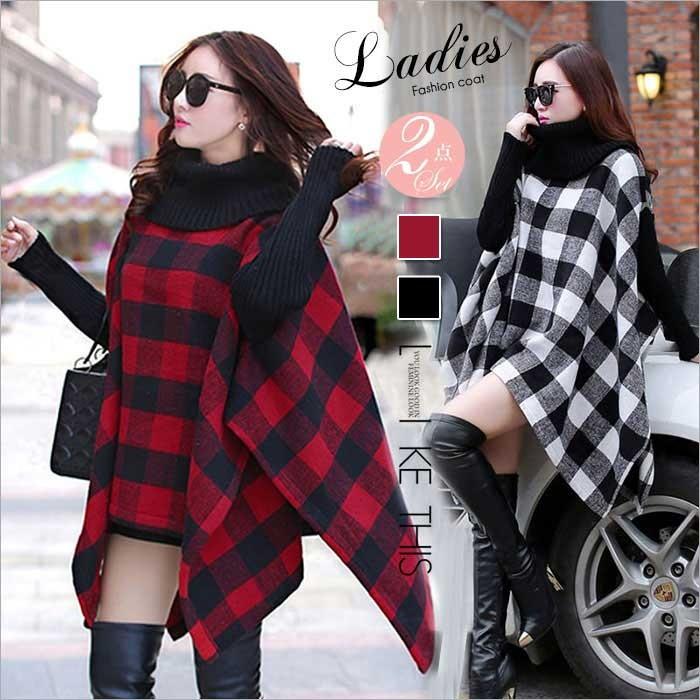 送料無料 コート ポンチョ マント ケープ ストール マフラー 大判 厚手 レディース かわいい 保温 冬 暖かい レディースファッション Fy260 メディアショッパーズサロン 通販 Yahoo ショッピング