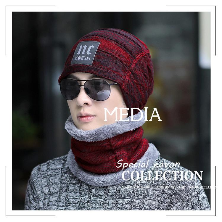 ニット帽 ネックウォーマー 2点セット 30代 40代 50代 ニットキャップ ニット帽子 メンズ レディース 冬 帽子 男女兼用 裏起毛 防寒 希少 2点セット