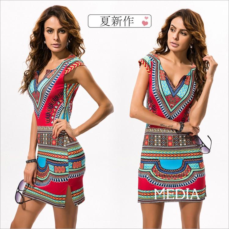 ワンピース レディース ビーチワンピース ワンピ ボヘミア ショート ミニ丈 欧米風 半袖 夏 花柄 上品 フレア 送料無料 Md Wd538 メディアショッパーズサロン 通販 Yahoo ショッピング