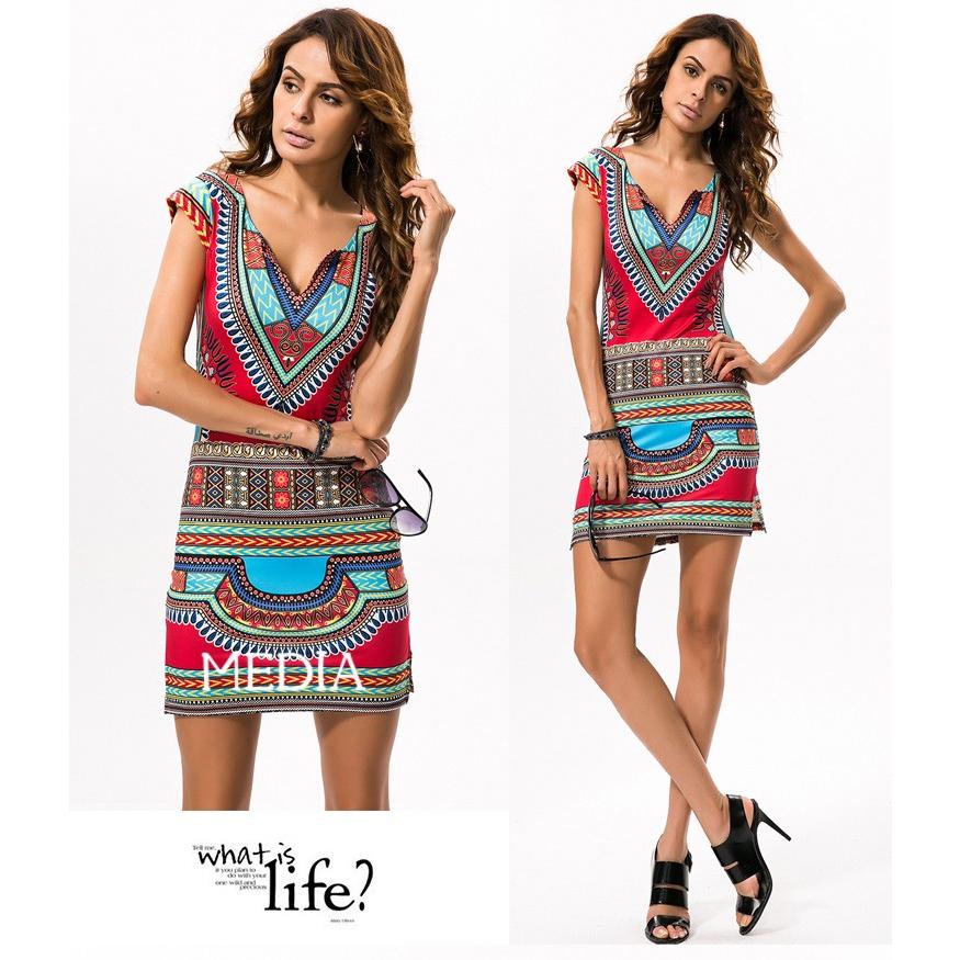 ワンピース レディース ビーチワンピース ワンピ ボヘミア ショート ミニ丈 欧米風 半袖 夏 花柄 上品 フレア 送料無料 Md Wd538 メディアショッパーズサロン 通販 Yahoo ショッピング