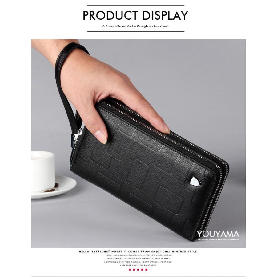 長財布 財布 メンズ ビジネス財布 ウォレット 二つ折り財布 紳士用 大容量 メンズ財布 メンズ長財布 メンズファッション 送料無料 Mg1052 メディアショッパーズサロン 通販 Yahoo ショッピング