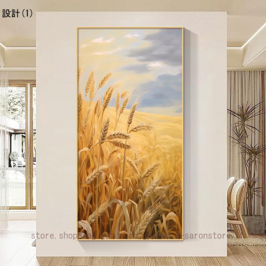 キャンバスアート オレンジ アートパネル アートインテリア 現代アート
