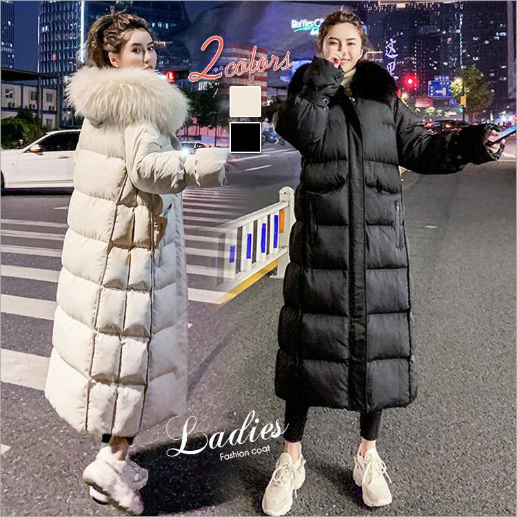中綿コート 中綿ジャケット ロング レディース 冬 防寒アウター フード付き コート レディース おしゃれ カジュアル 厚手 保温 防寒 防風 ジャケット 送料無料 Nmy048 メディアショッパーズサロン 通販 Yahoo ショッピング