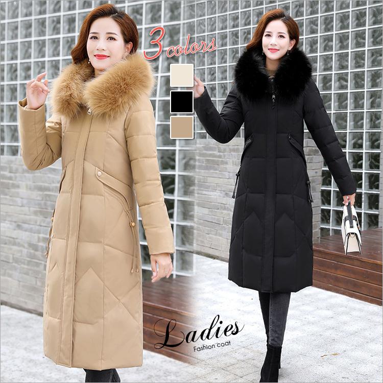 中綿コート 中綿ジャケット ロング レディース 冬 防寒アウター フード付き コート レディース おしゃれ カジュアル 厚手 保温 防寒 防風 ジャケット 送料無料 Nmy049 メディアショッパーズサロン 通販 Yahoo ショッピング