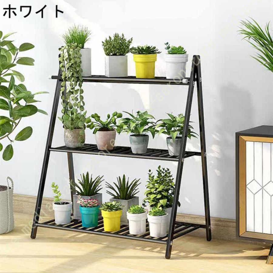 フラワースタンド ガーデンラック 収納棚 屋外 鉢植え 室内 ベランダ