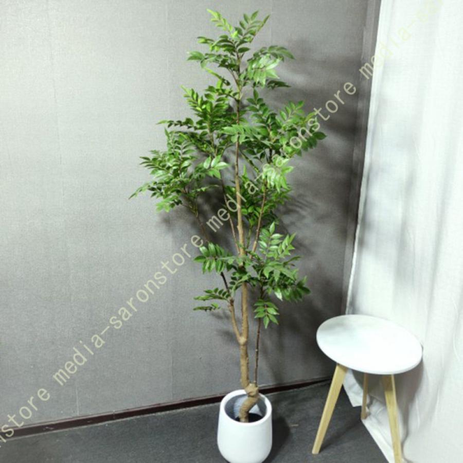 人工樹木 人工観葉植物 リアル 観葉樹 大型 枯れない 本物そっくり インテリア雑貨 フェイクグリーン 人工植物装飾 観葉植物 玄関 庭園 喫茶店 ガーデン飾り_5