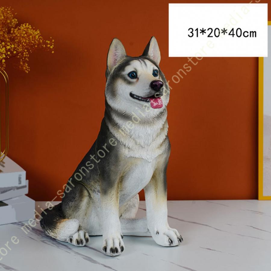犬 置物 ドッグのオーナメント 縁起物 玄関 インテリア 雑貨 