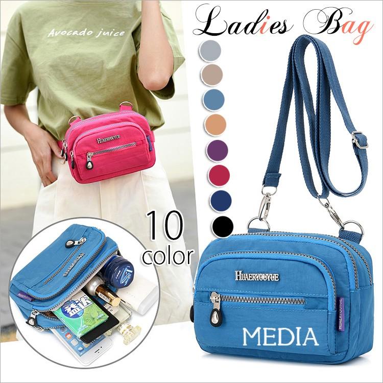 ショルダーバッグ レディース バッグ 斜めがけ ナイロンバッグ キャンパス カジュアル 人気 レディースバッグ カバン キャンバスバッグ