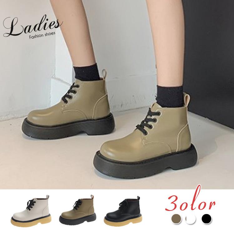 マーチンブーツ レディース エンジニアブーツ シューズ靴 ジョッキーブーツ レディース ショートブーツ ブーツ 厚底 カジュアルシューズ 送料無料 Vus1nufjv8 ファッション Ladosur Cl