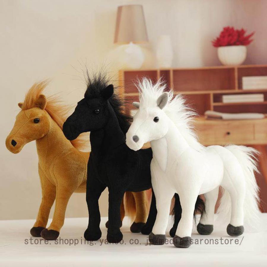 馬 ぬいぐるみ 腰当てクッション 膝下枕 縫い包み ウマ 巨大 ふわふわ