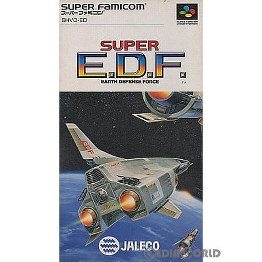 中古即納』{箱説明書なし}{SFC} スーパーE.D.F.(SUPER E.D.F.