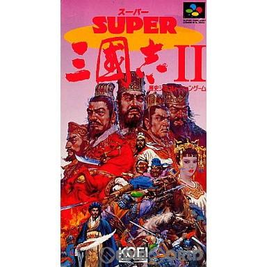 『中古即納』{SFC}スーパー三國志II(スーパー三国志2)(19910915)｜media-world