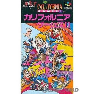 『中古即納』{箱説明書なし}{SFC}カリフォルニアゲームズII(CALIFORNIA GAMES 2)(19930312)｜media-world