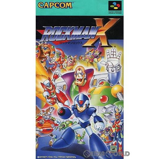 ロックマン 『中古即納』{箱説明書なし}{SFC} ロックマンX カプコン