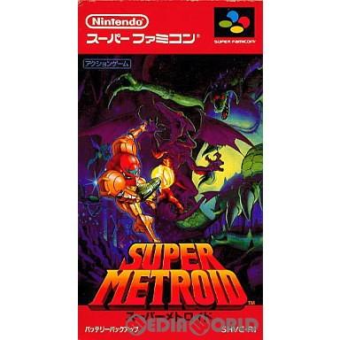 『中古即納』{箱説明書なし}{SFC}スーパーメトロイド(SUPER METROID)(19940319)｜media-world