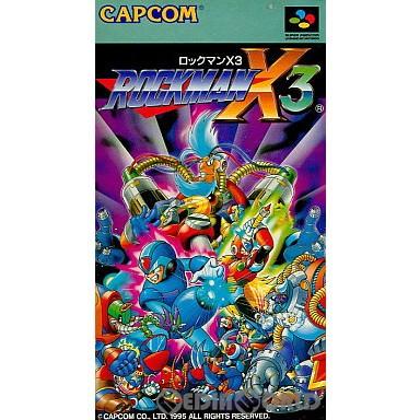 ロックマン 『中古即納』{箱説明書なし}{SFC} ロックマンX3 ロックマン 『中古即納』{箱説明書なし}{SFC} ロックマンX3