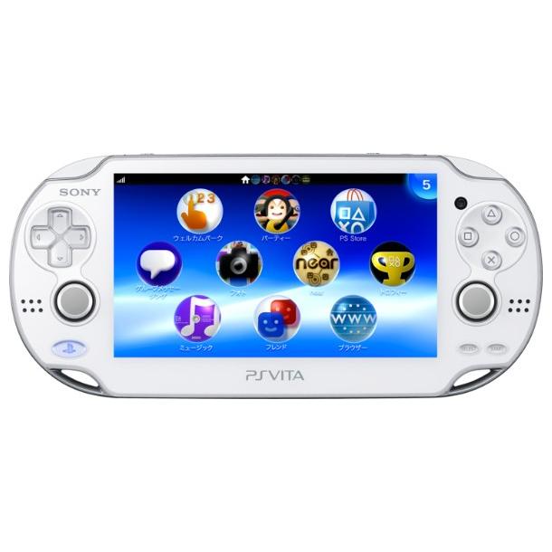 超大特価 本体 Psvita Playstation Vita 3g Wi Fiモデル クリスタル ホワイト Pch 1100ab02 1628 独創的 Neocead Com