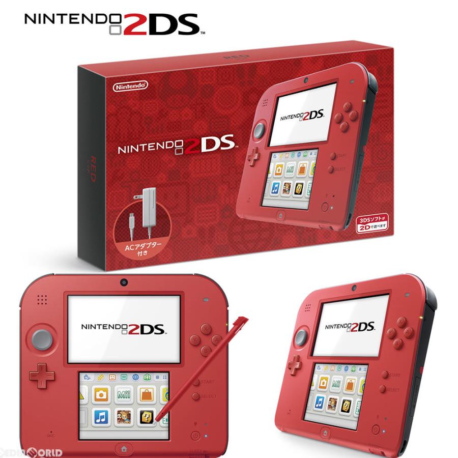 中古即納 本体 3ds ニンテンドー2ds レッド Ftr S Rcaa メディアワールド 通販 Yahoo ショッピング