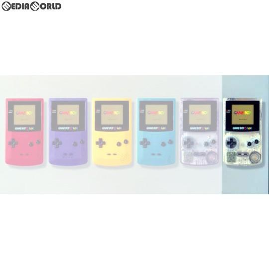 『中古即納』{本体}{GB}(本体単品) ゲームボーイカラー GAMEBOY COLOR クリア(CGB-001)(19981021)｜media-world