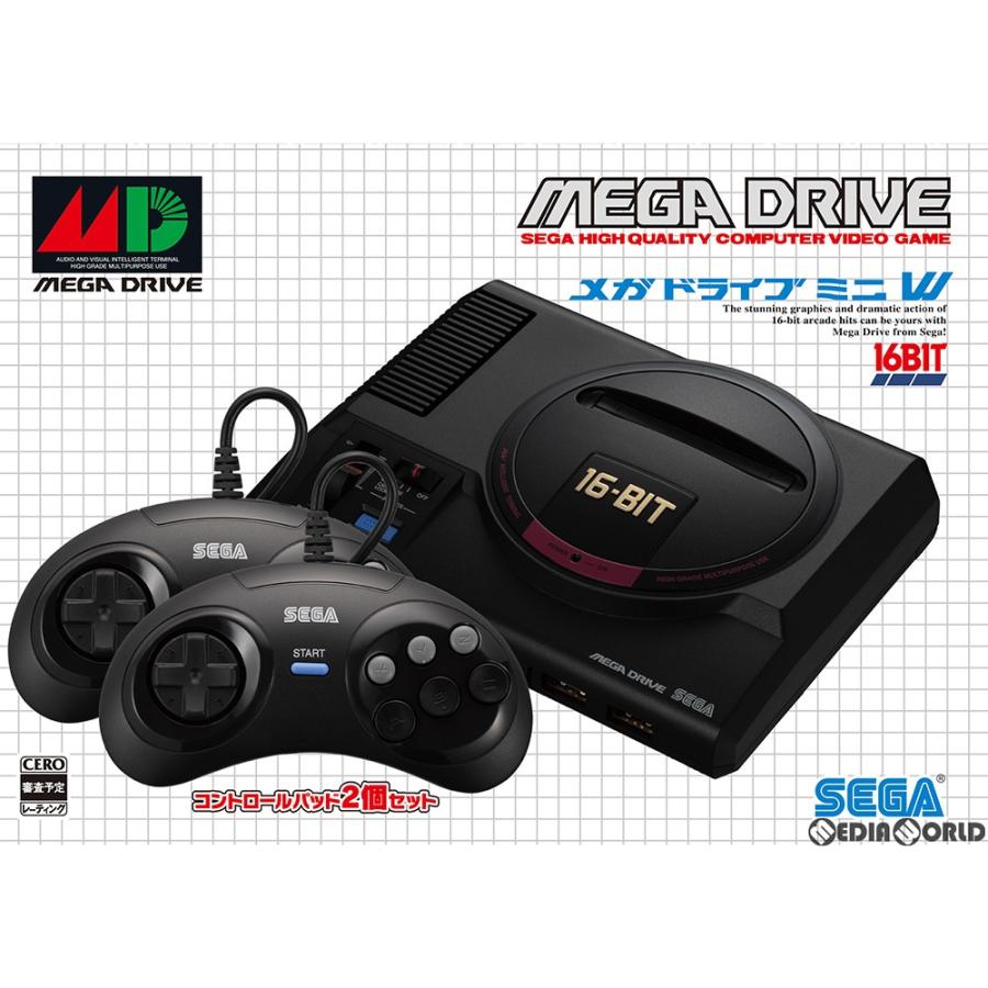 セガゲームス 『新品即納』{MD} (本体)メガドライブミニ W セガゲームス 『新品即納』{MD} (本体)メガドライブミニ W