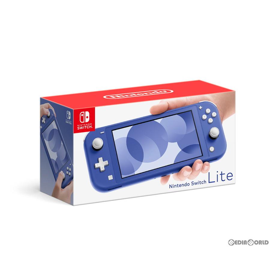 『中古即納』{本体}{Switch}Nintendo Switch Lite(ニンテンドースイッチライト) ブルー(HDH-S-BBZAA)(20210521)｜media-world
