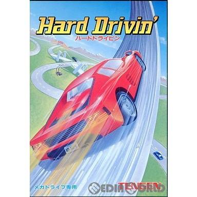 『中古即納』{MD}ハードドライビン(HARD DRIVIN')(ROMカートリッジ/ロムカセット)(19901221)｜media-world