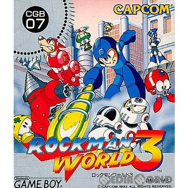 ロックマン 『中古即納』{箱説明書なし}{GB} ロックマンワールド3