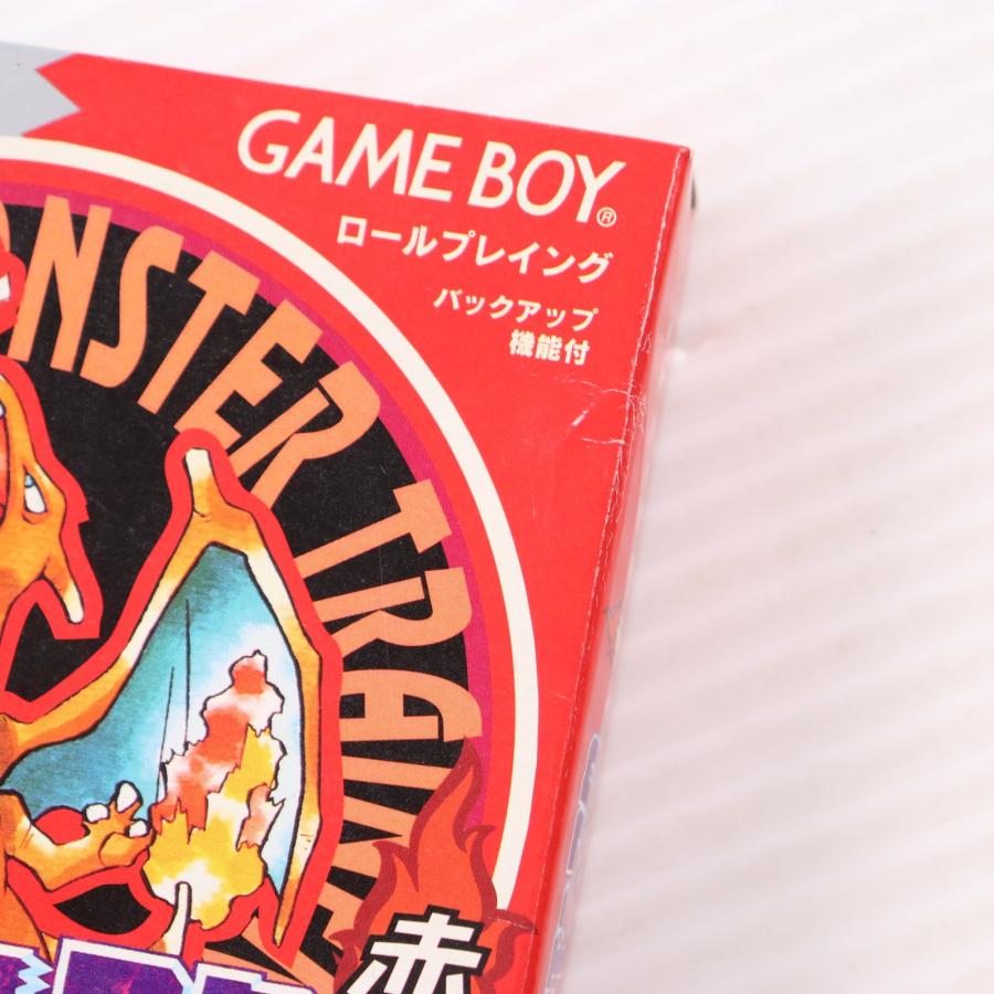 中古即納』{箱説明書なし}{GB} ポケットモンスター 赤(19960227