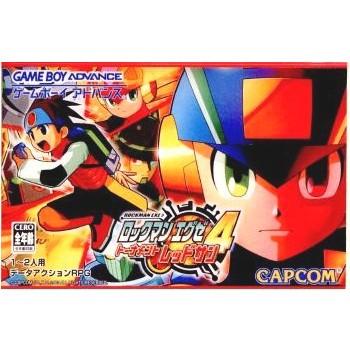 ロックマン 『中古即納』{箱説明書なし}{GBA} ロックマンエグゼ4