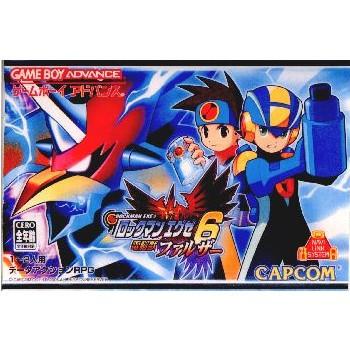 ロックマン 『中古即納』{箱説明書なし}{GBA} ロックマンエグゼ6 電脳