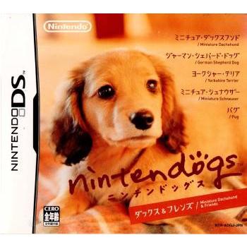 (未使用･未開封品)　nintendogs ダックス&フレンズ gsx453j 任天堂（Nintendo） 『中古即納』{NDS} nintendogs(ニンテンドッグス