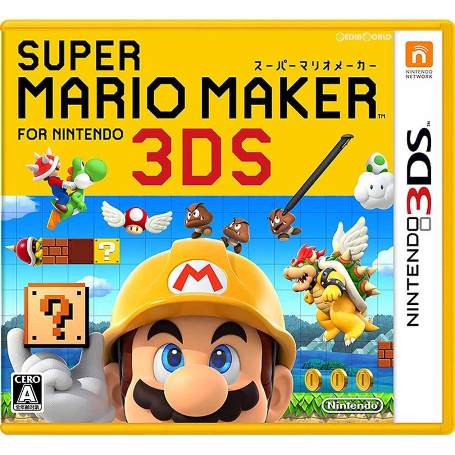 ニンテンドー3dsジャンク品　スーパーマリオソフト付き スーパーマリオ 『中古即納』{3DS} スーパーマリオメーカー for