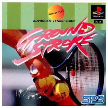 『中古即納』{PS}GROUND STROKE(グランド・ストローク) ADVANCED TENNIS GAME(アドバンスド テニス ゲーム)(19950811)｜media-world