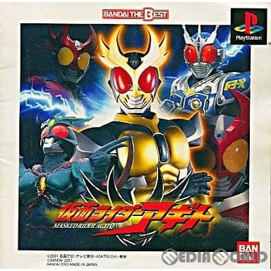 中古即納』{お得品}{表紙説明書なし}{PS} 仮面ライダーアギト BANDAI