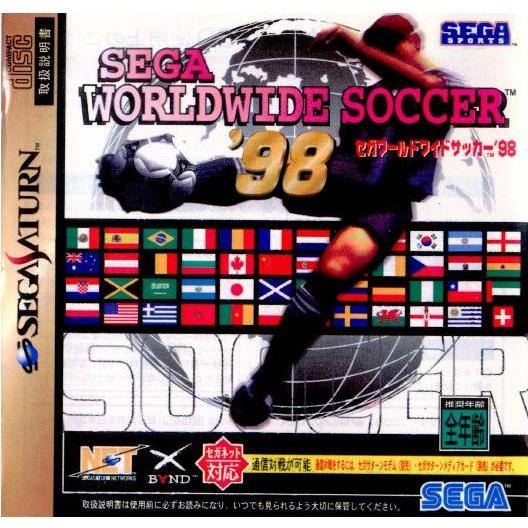 『中古即納』{SS}SEGA WORLDWIDE SOCCER'98(セガワールドワイドサッカー98)(19980305)｜media-world