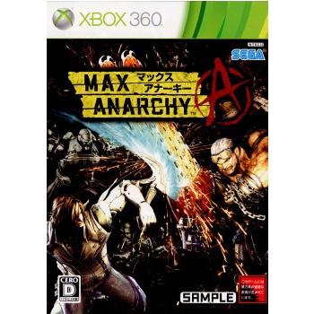 【中古】「非常に良い」MAX ANARCHY - Xbox360 セガゲームス 『中古即納』{Xbox360} マックスアナーキー(MAX ANARCHY