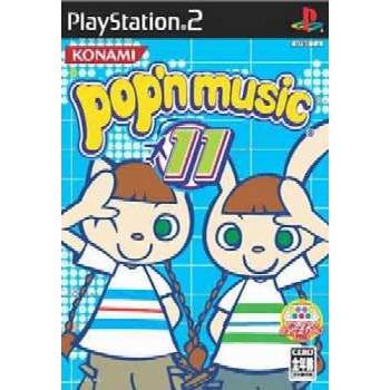 『中古即納』{PS2}ポップンミュージック11(pop'n music 11)(20050721)｜media-world
