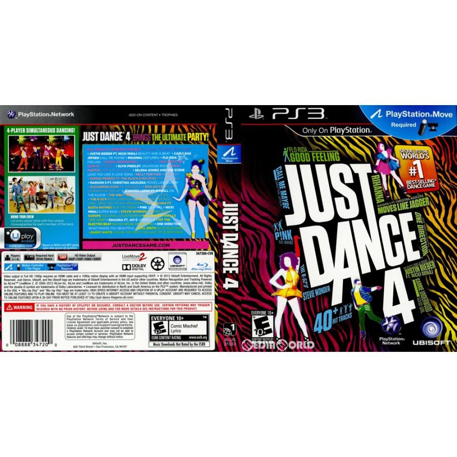 『中古即納』{PS3}JUST DANCE 4(ジャストダンス4)(北米版)(BLUS-31033)(20121009)｜media-world